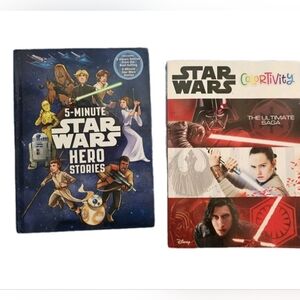Star Wars 5 minute Hero Stories Illuminations Book & Coloring Activity Book